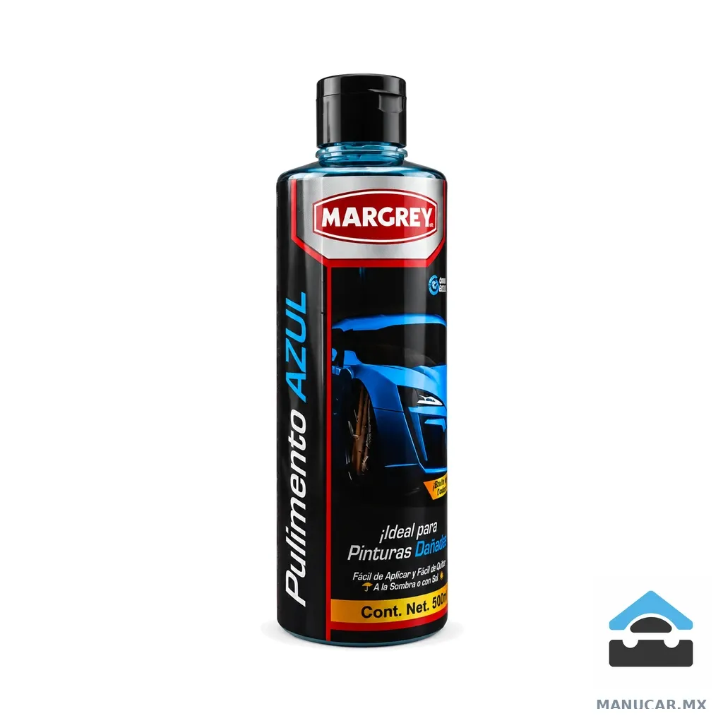 Pulimento Azul, Blanco o Rosa Margrey, 500 ml