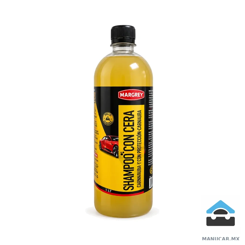 Shampoo con Cera Platinum Margrey, 1 L