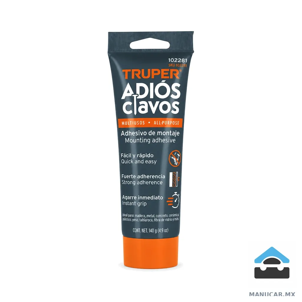 Adios Clavos Adhesivo, 140 g