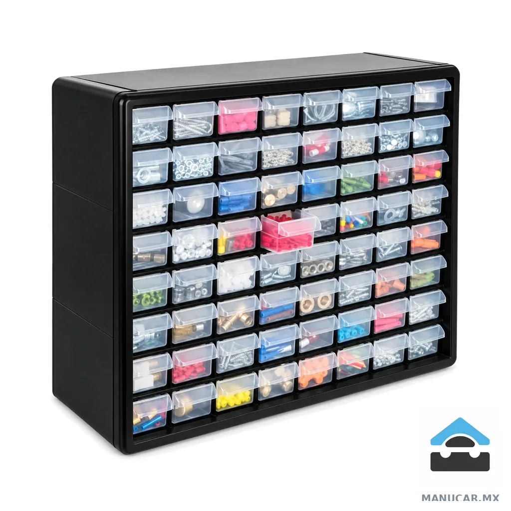 Organizador con 64 Gavetas, Pieza