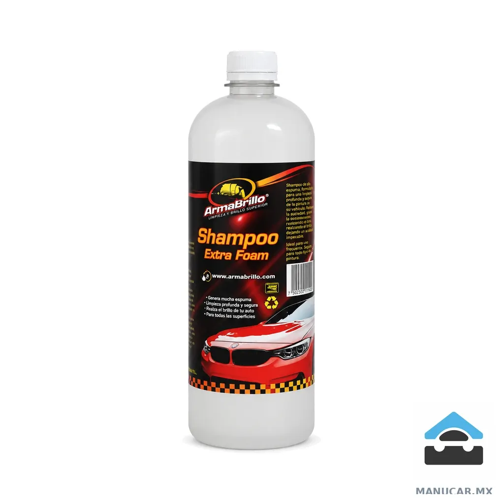 Shampoo Car Extra Espuma, 1 L