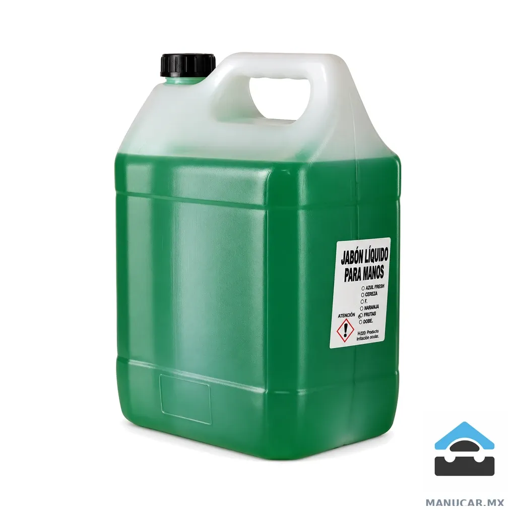 Jabón Líquido para Manos Frutas Verde, 5 L