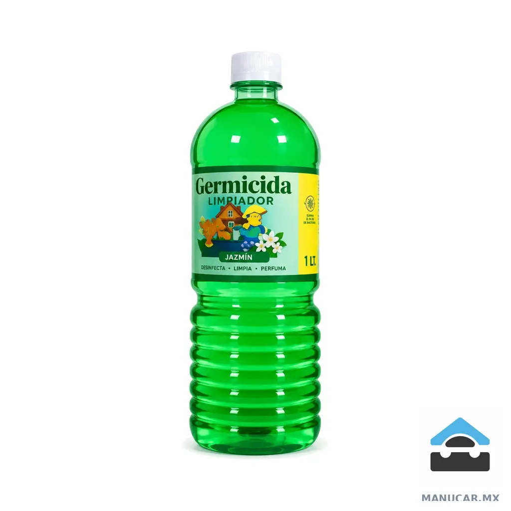 Germicida Limpiador Verde Jazmín, 1 L