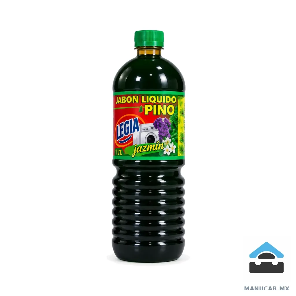 Jabón Pino Legia Líquido Jazmín, 1 L