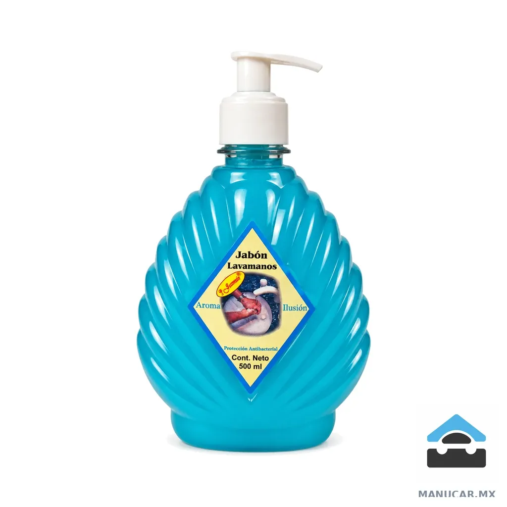 Shampoo Lava Manos Antibacterial con Aplicador, ½ L