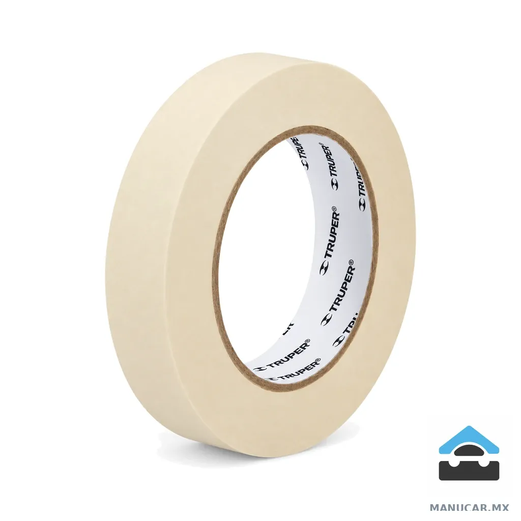 Cinta Masking Tape de 1/2 X , Truper, 50 m