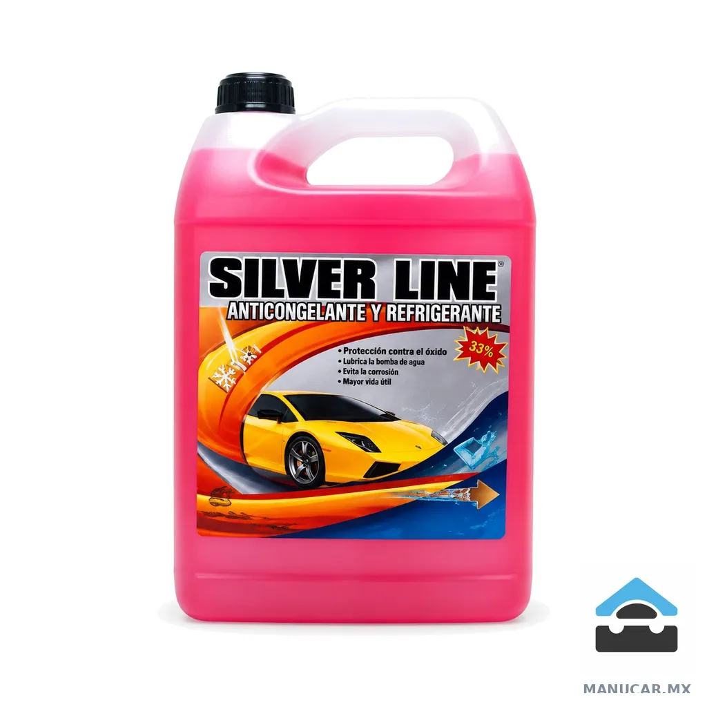 Anticongelante Silver Rosa 33% Galón, Pieza
