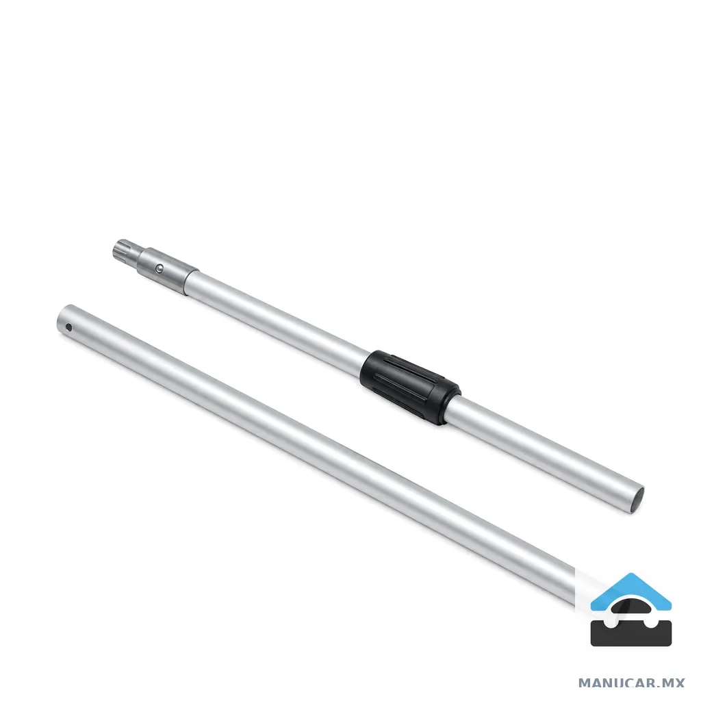 Bastón o Tubo de Extension 2 Sec Punta Met Castor, 2.4 m