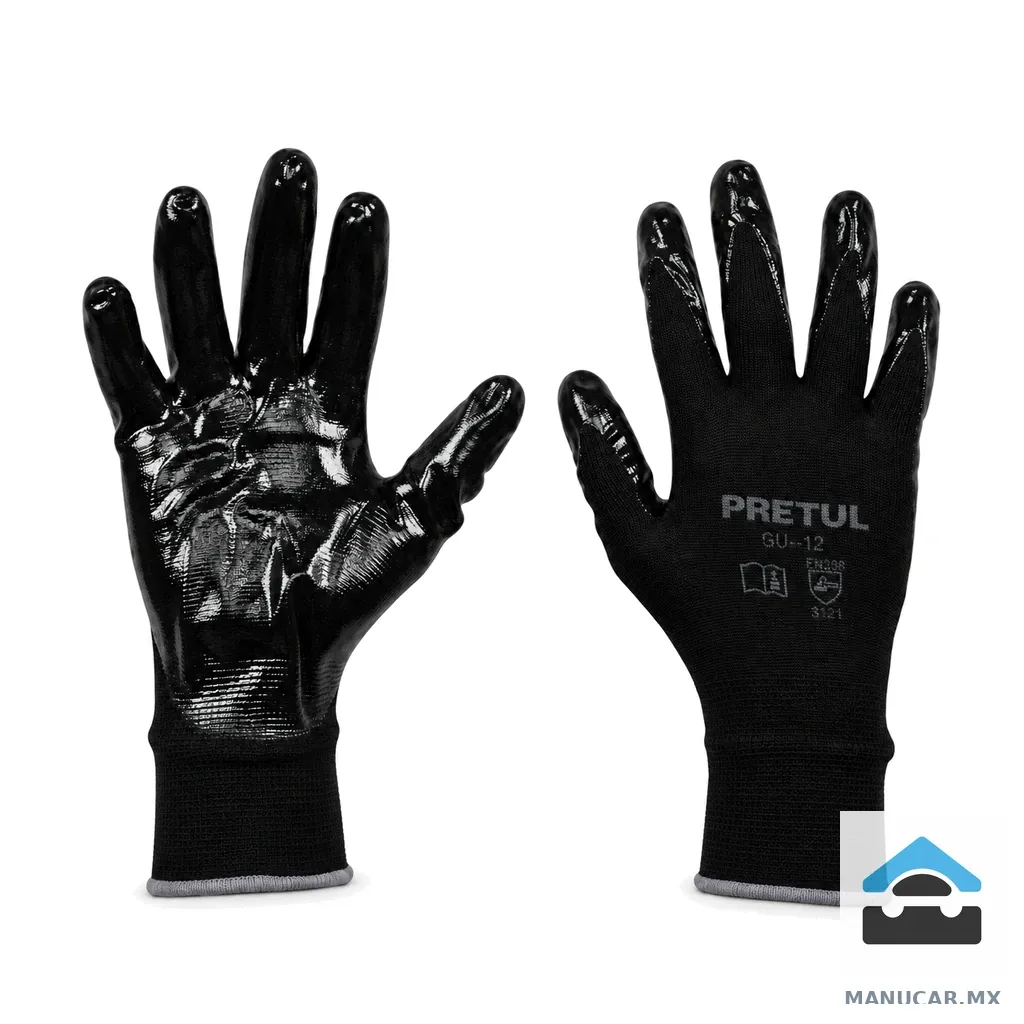 Guante Nylon con Nitrilo Pretul, Pieza