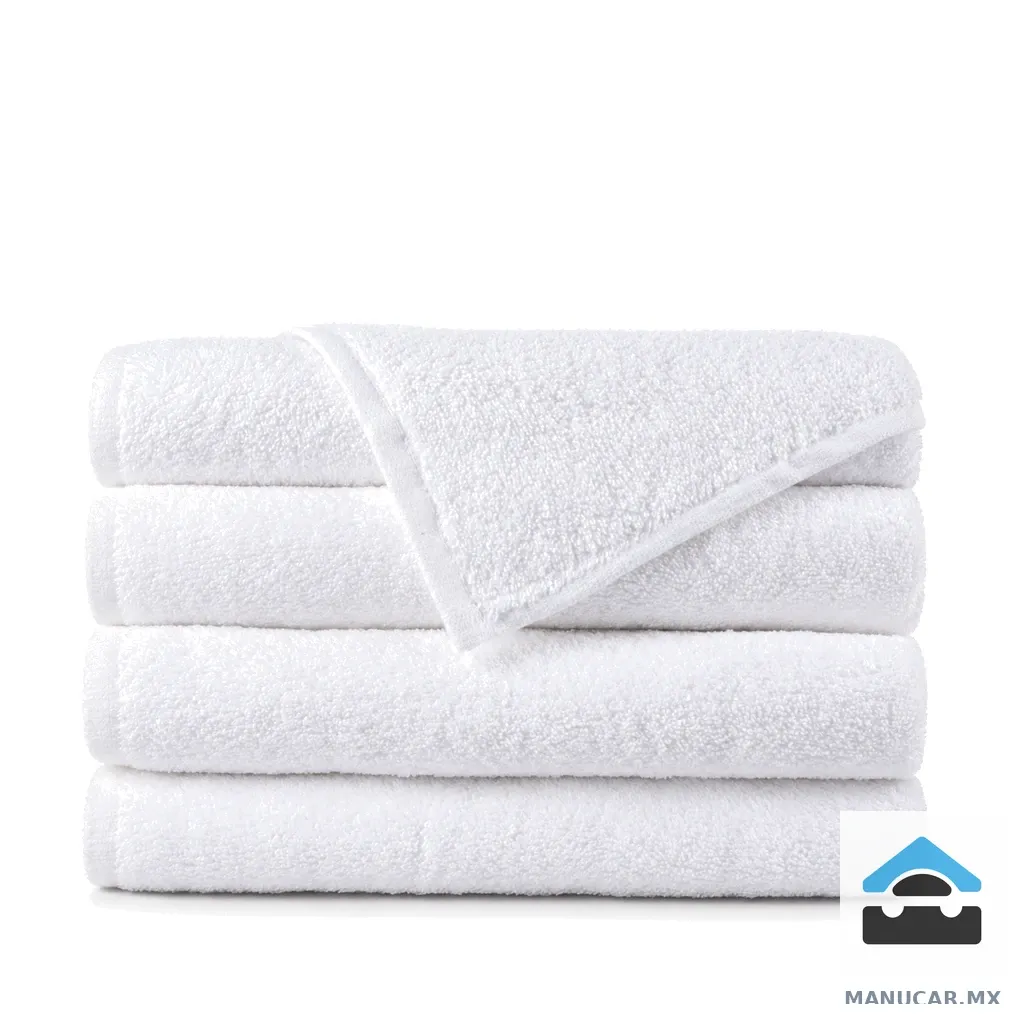 Toalla Blanca 100% Algodón 44x36, Pieza