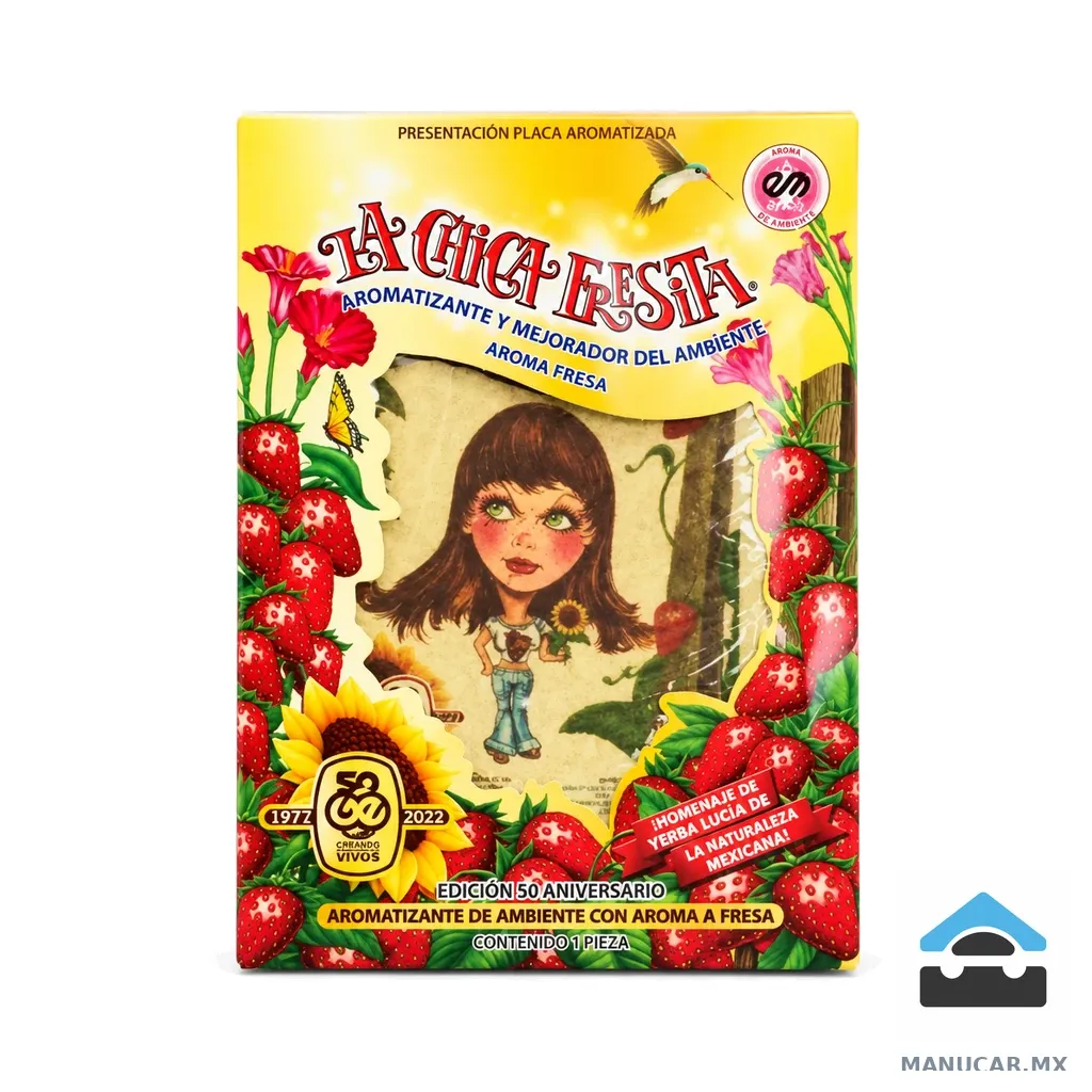 Aroma Blister Chica Fresita, Pieza