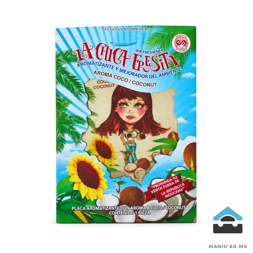 Aroma Blister Chica Fresita Coco, Pieza