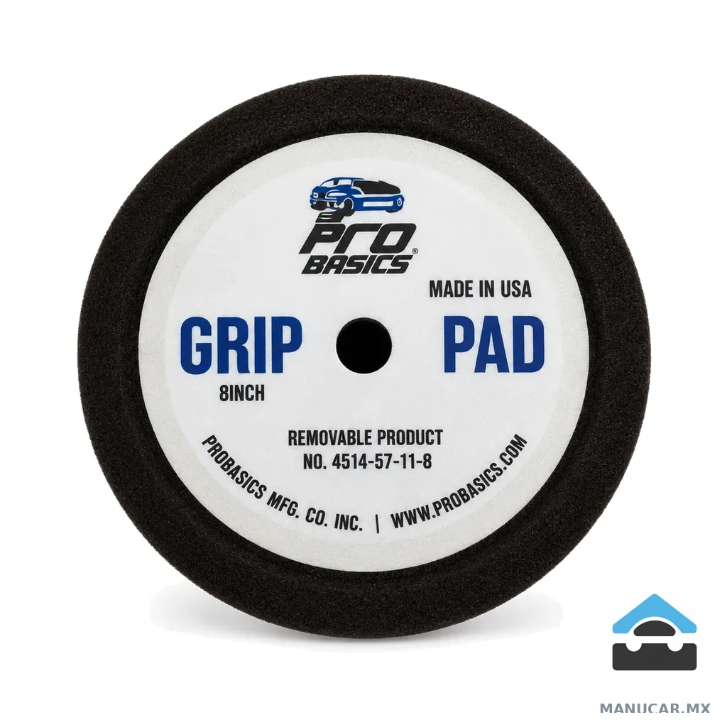 Esponja Pad Negra Adherible 8" Probasics, Pieza