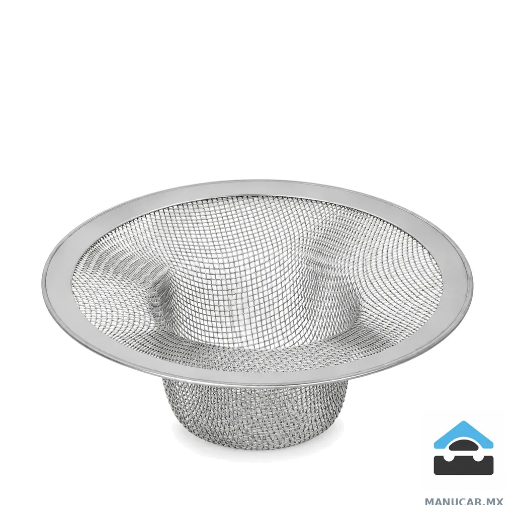 Coladera Grande Fregadero Inox Foset 3/4, Pieza