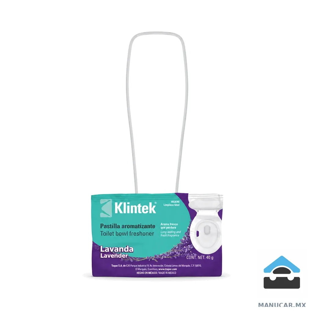 Pastilla WC Klintek Lavanda Aroma y Desinfecta, Pieza