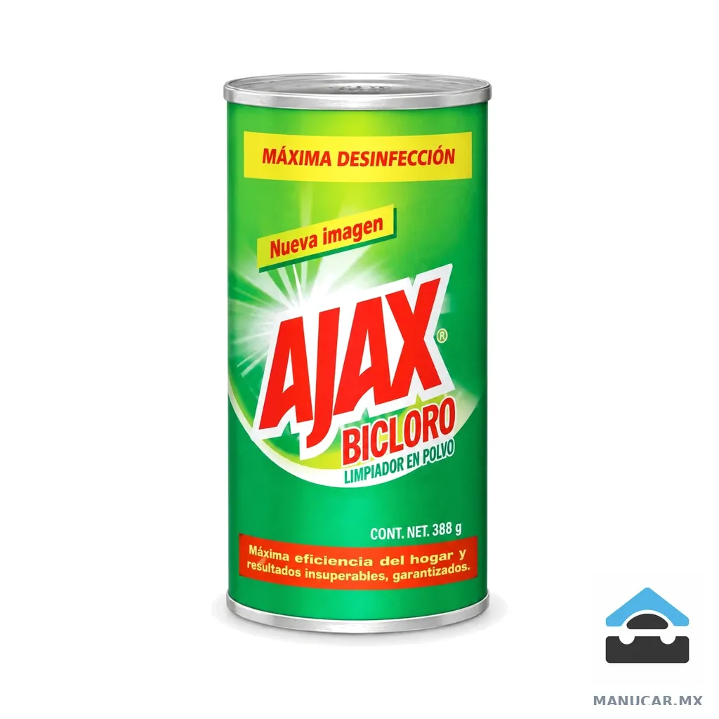 Ajax Bicloro en Polvo, 388 g
