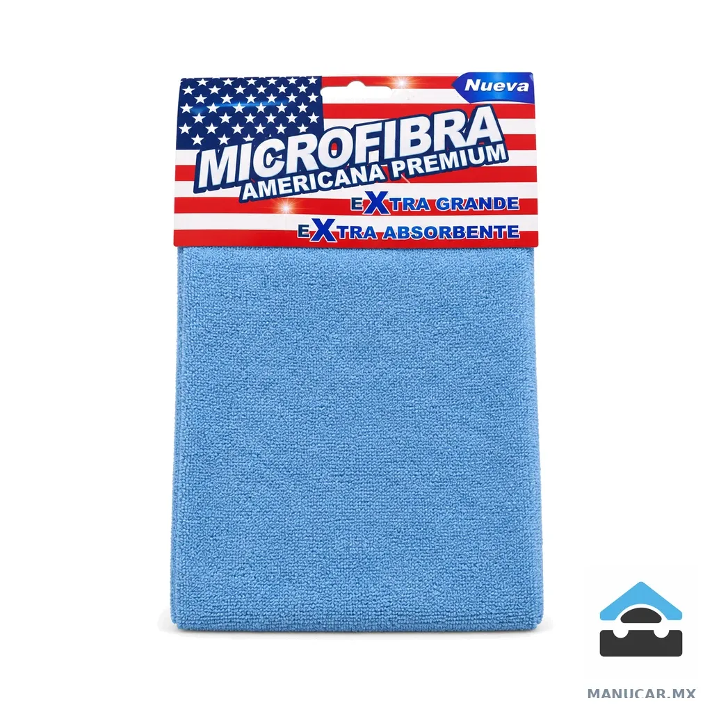 Microfibra Azul Autos 90x50, Pieza