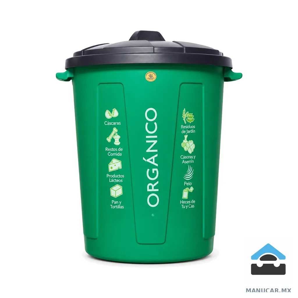 Practibote Verde Organico Ardilla, 55 L