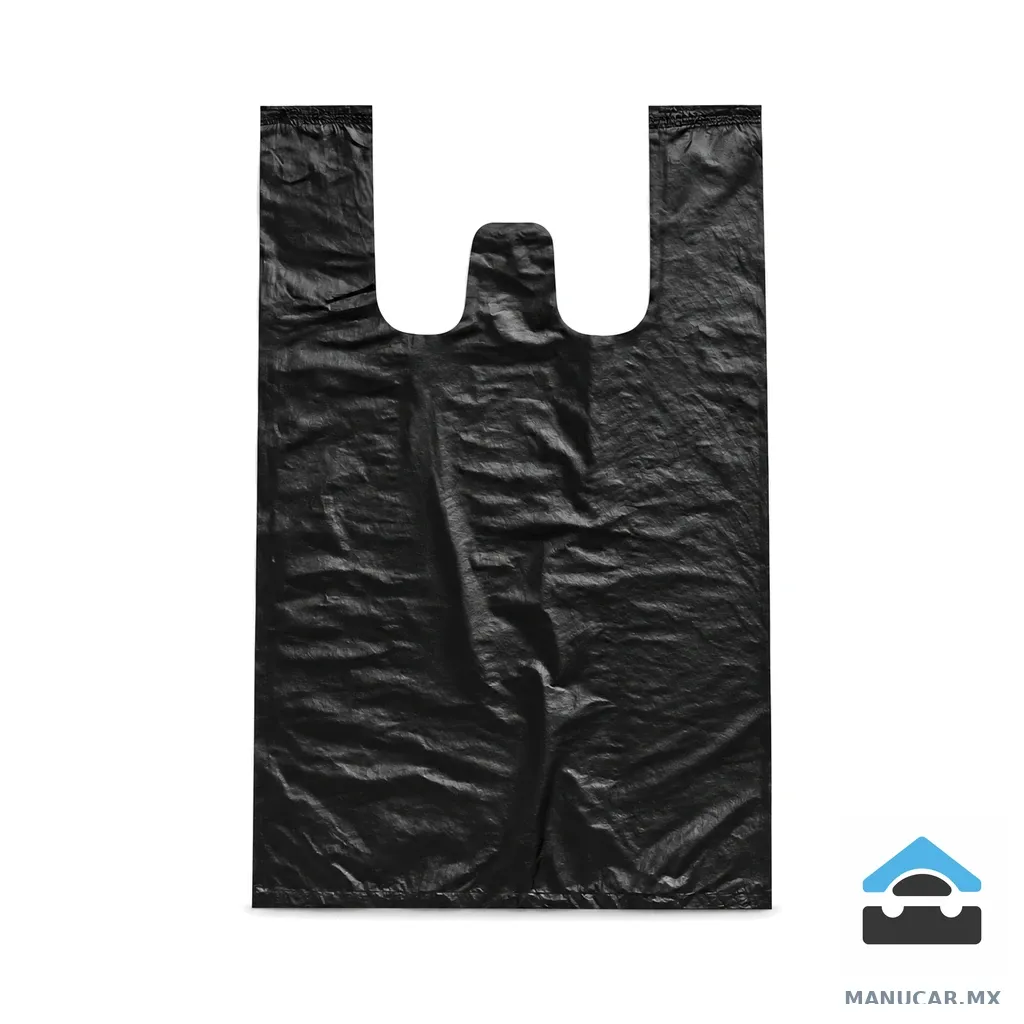 Bolsa Camiseta Negra Mini, Por kilo