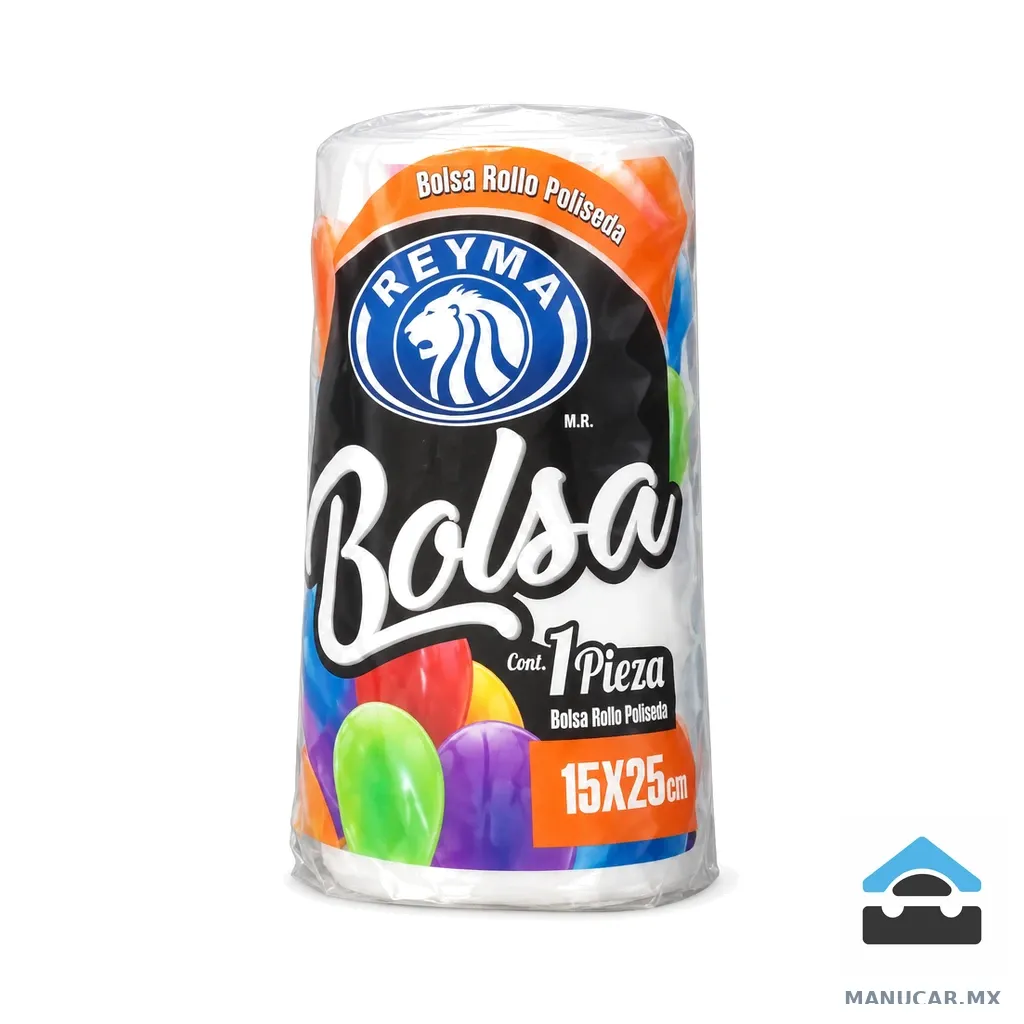 Bolsa Rollo Poliseda Reyma 15x25, Pieza