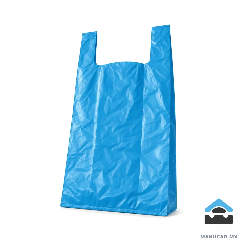 Bolsa Camiseta Ex Azul/naranja, Por kilo