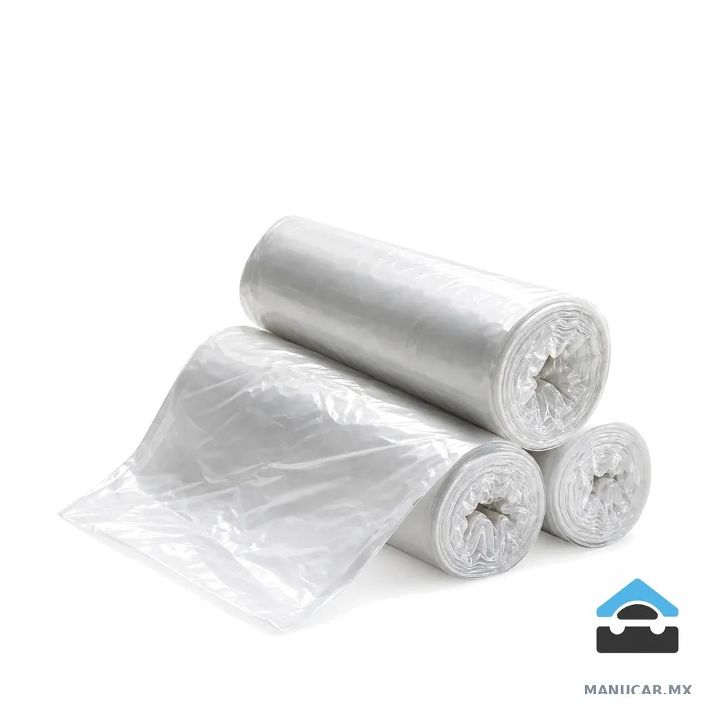 Bolsa Rollo Jumbo Transparente con 25 1x120 cm (40x48 Pulg), Paquete con 25