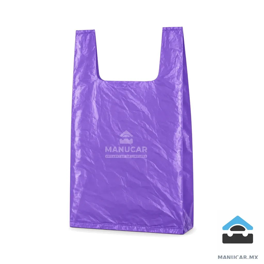 Bolsa Camiseta Jumbo Morada, Por kilo