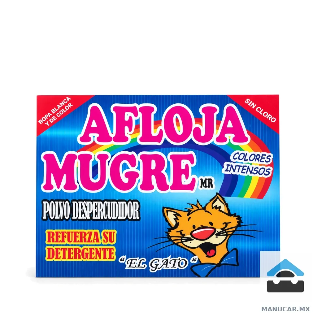 Afloja Mugre Colores Sobre, Pieza