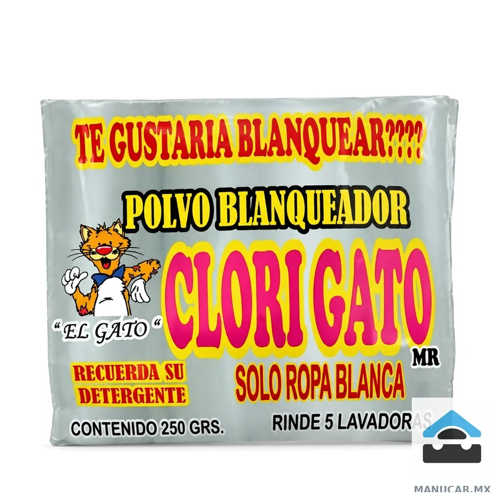 Polvo Blanqueador Clorigato Sobre, Pieza