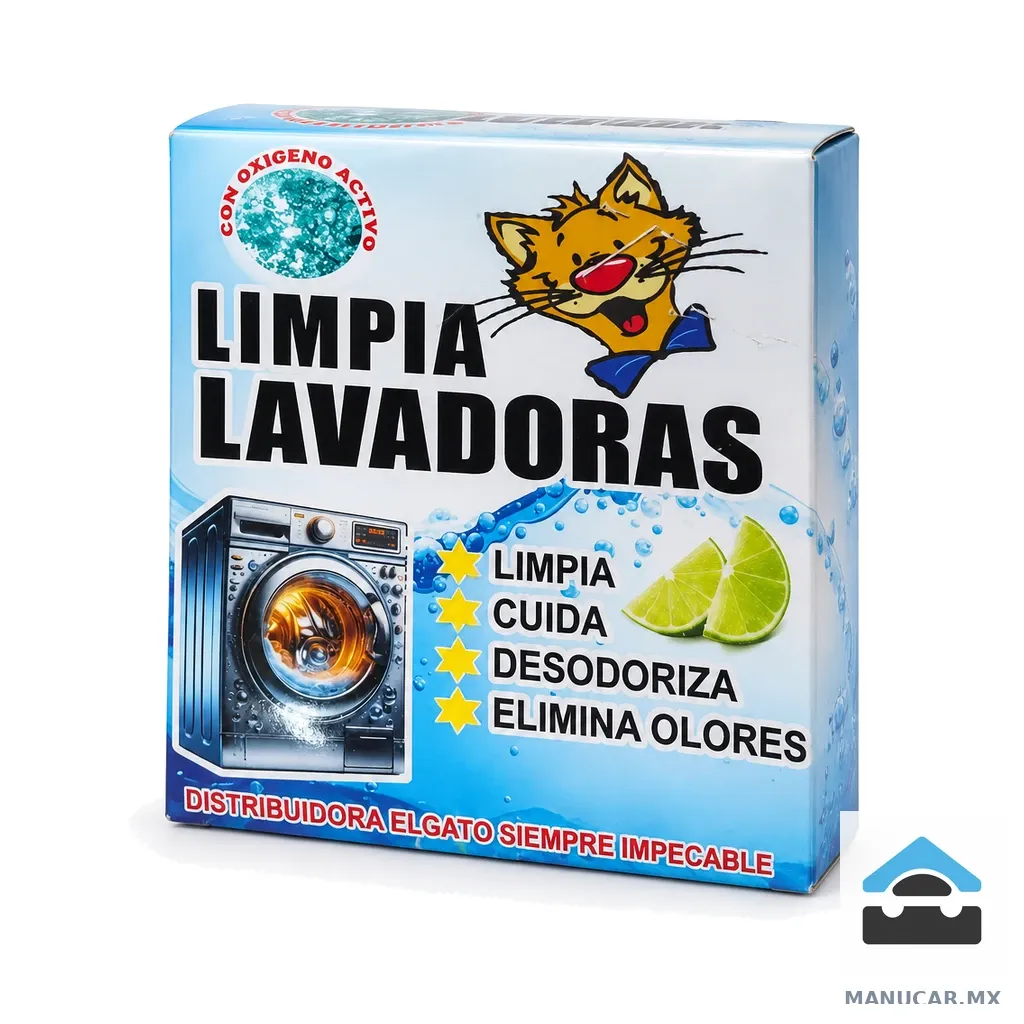Limpia Lavadoras Sobre, Pieza