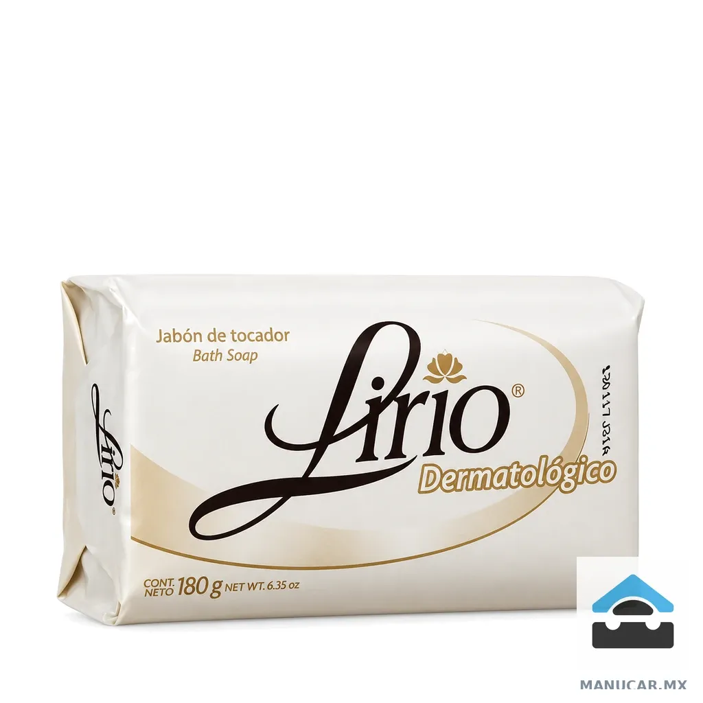 Jabón Lirio Dermatológico, 150 g
