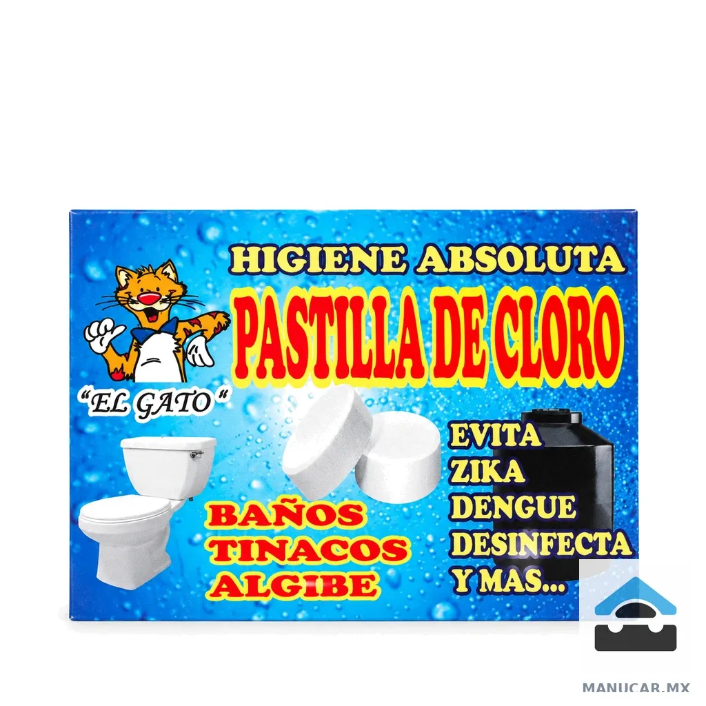 Pastillas de Cloro con 2 piezas, Pieza
