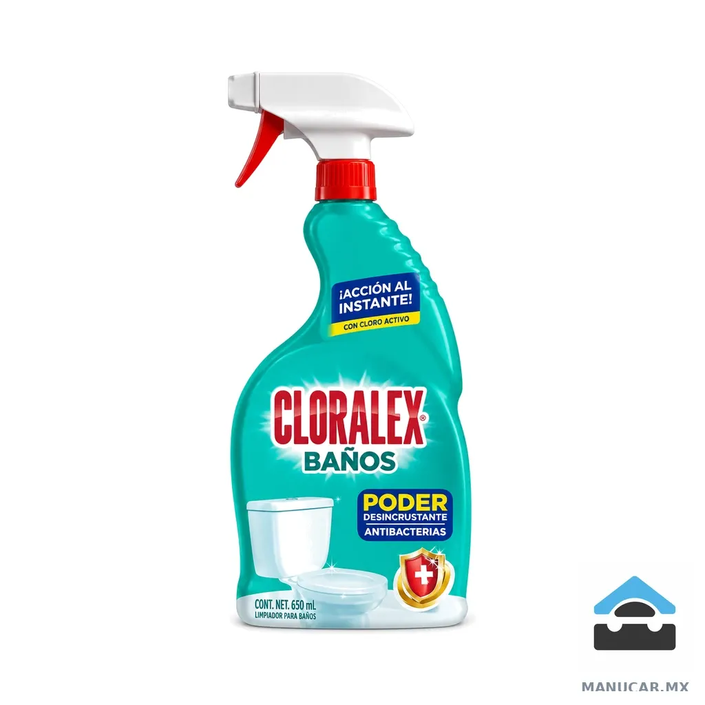 Cloralex Baños con atomizador, 650 ml