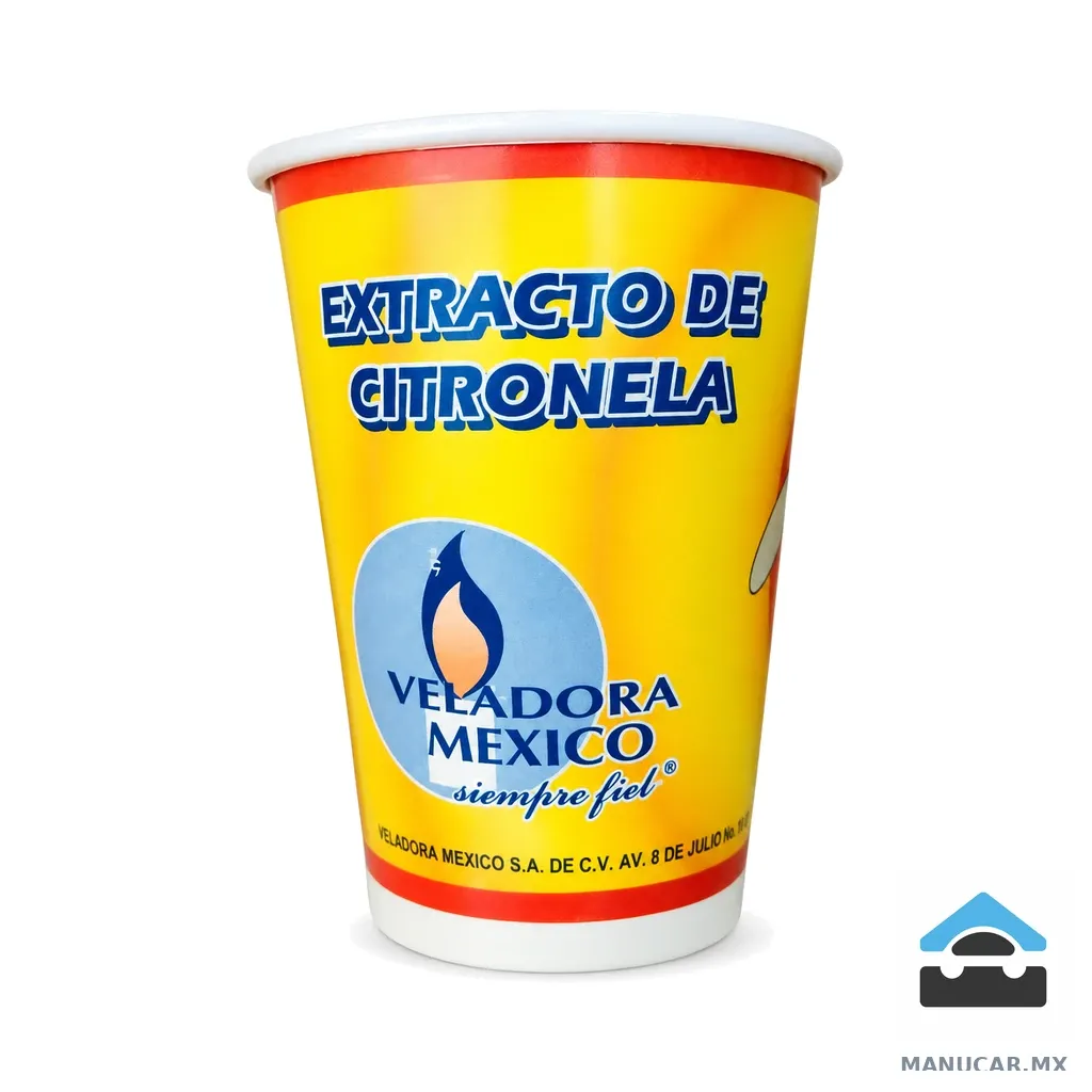 Veladora con Citronela, Pieza