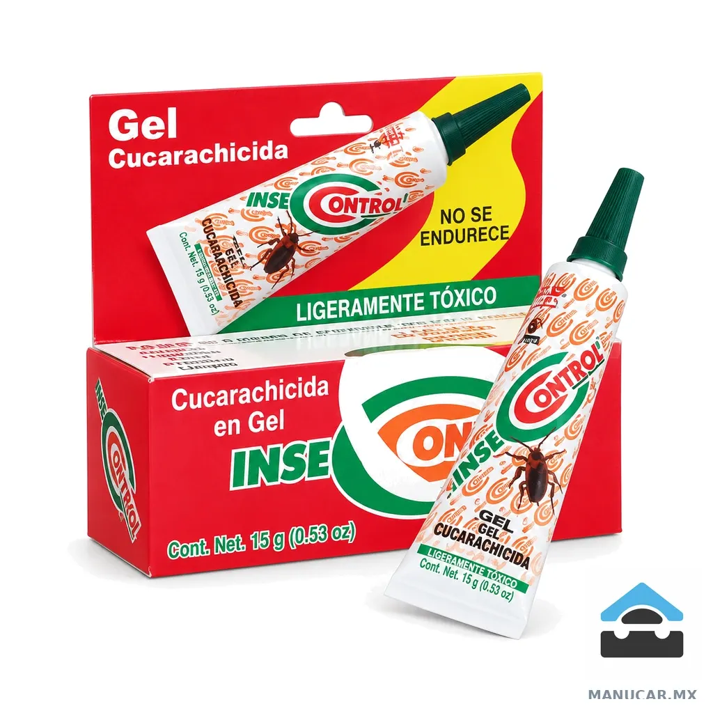 Veneno Insectrol Gel Cucarachas, Pieza