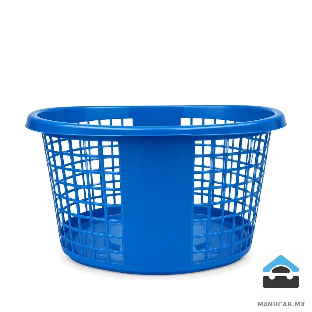Cesta Calada Ovalada Azul 2386, Pieza