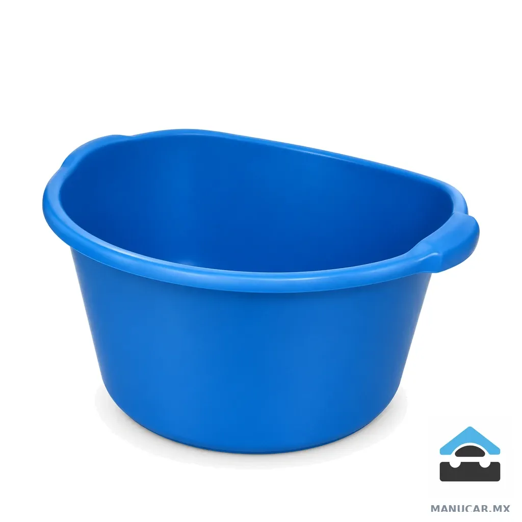 Palangana Plana Azul, 17 L