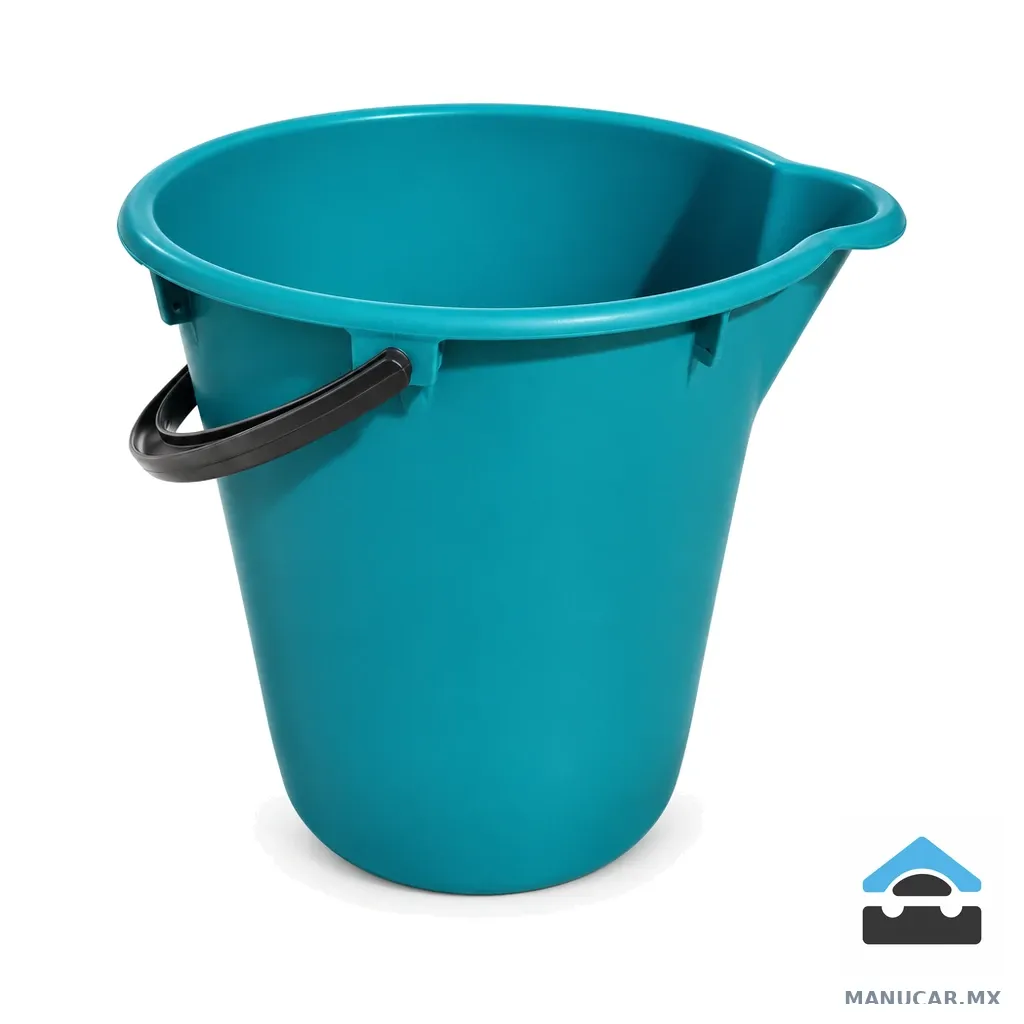 Cubeta con Pico Verde Jade, 13 L