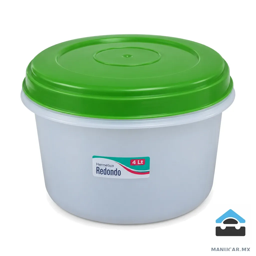 Hermético Redondo, 4 L