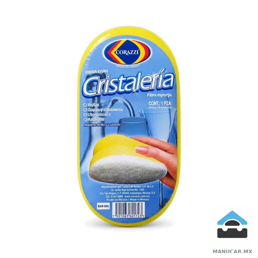 Fibra Oval Cristal, Pieza