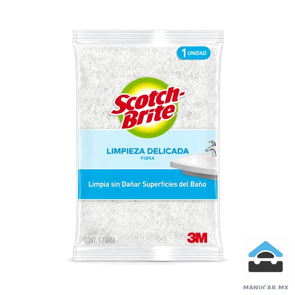 Fibra Blanca Scotch-Brite, Pieza