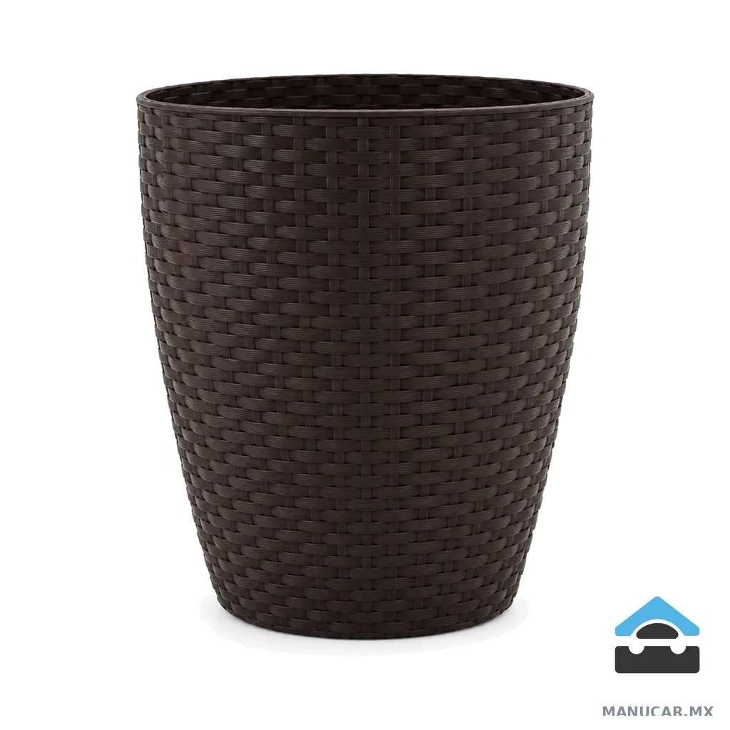 Cesto Papelero Rattan Redondo, Pieza