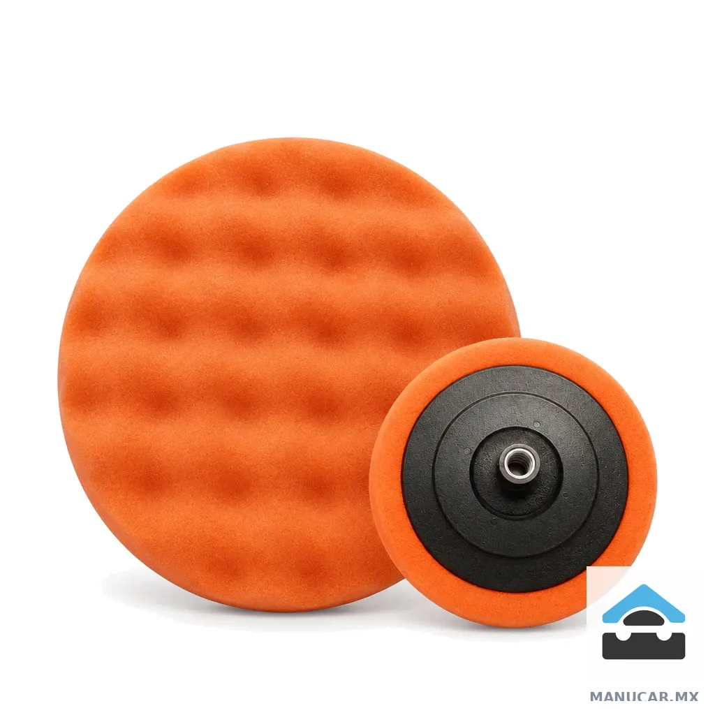 Esponja Pad Naranja Base Chica 6" Probasics, Pieza
