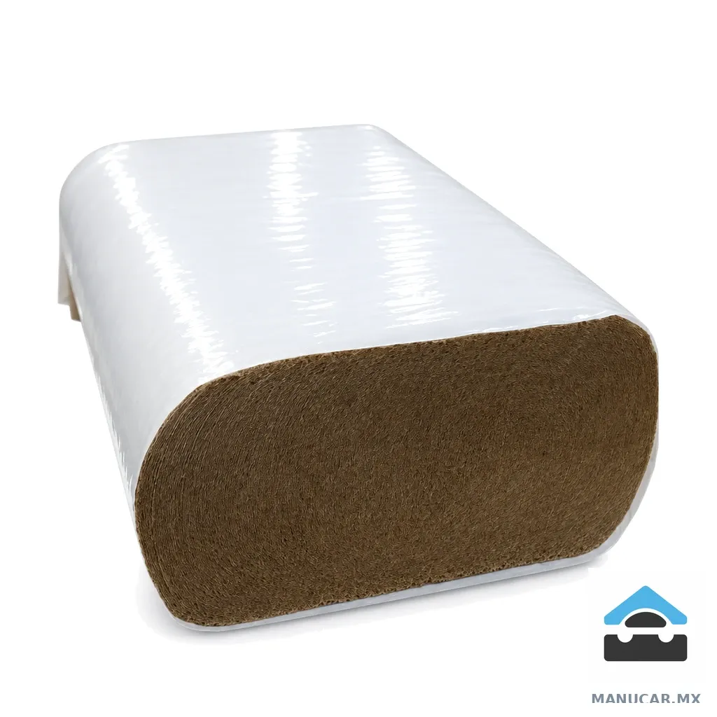 Toalla Interdoblada Grey Moon Natural con 250, Paquete con 250