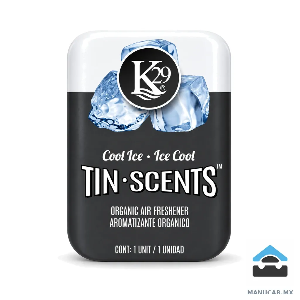 Aroma Tin Scents Cool Ice 1 pieza, Pieza
